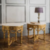 Giltwood Console Table: Louis XVI Style Premium – Ornate Carvings