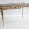 La Maison London Louis XVI Console Table – Premium French Grey Patina