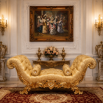 Zeus 87 Royal Chaise Lounge – 100% Premium Rococo Luxury