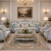 Exquisite Classic Sofa Set Jepara – 1 Premium Living Room Collection