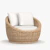 Pottery Barn Huntington Wicker Swivel Outdoor Lounge – 100% Hand-Woven Comfort