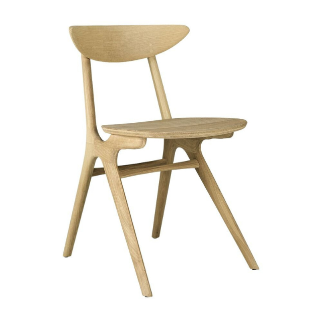 Premium Scandinavian Dining Chair – Natural Oak Finish Top Choice 5 1 7