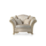 Premium Jumbo ELYSÉE Sofa Single Chair – 1 Set Luxury Carving