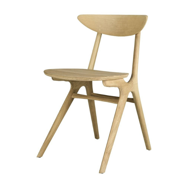 Premium Scandinavian Dining Chair – Natural Oak Finish Top Choice 6 2 7