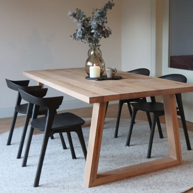 Premium Solid Wood Dining Table 6 3 4