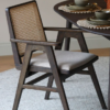 Premium Modern Solid Wood Dining Chair with Rattan Cane Back Premium Modern Solid Wood Dining Chair with Rattan Cane Back