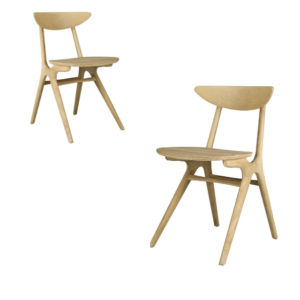 Premium Scandinavian Dining Chair – Natural Oak Finish Top Choice 11 5 7