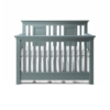 Premium Wooden Baby Crib – 1 Set Gray Traditional Spindle Design Premium Wooden Baby Crib – 1 Set Gray Traditional Spindle Design