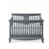 Premium Traditional Wooden Baby Crib with Decorative Spindles – 1 Set Premium Traditional Wooden Baby Crib with Decorative Spindles – 1 Set