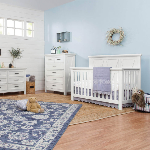Premium Wooden Baby Crib – Minimalist 1 Set 5 3 22