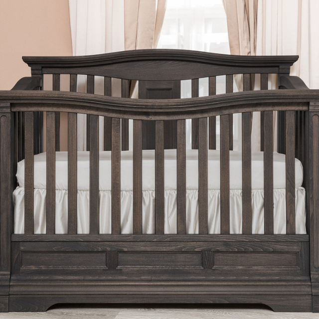 Premium Baby Crib – 1 Set Traditional Wooden Decorative Spindles 6 4 18