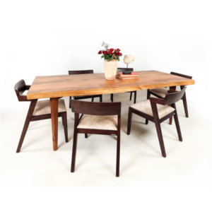 Premium Solid Wood Dining Table Set with 8 Upholstered Chairs 13 4 2