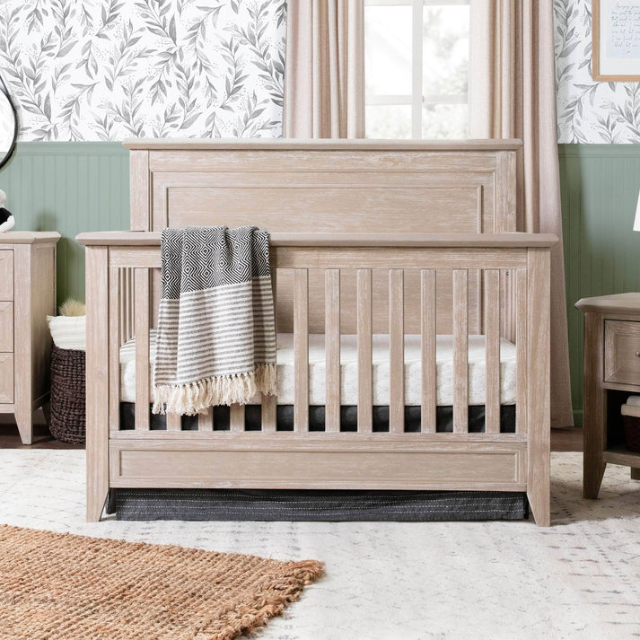 Premium Wooden Baby Crib – 3‑Door Set with Safety Locks 2 5 23