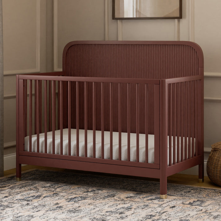 Premium Solid Wood Baby Crib – 1 Set with Decorative Spindles 4 Copy of 11124 23