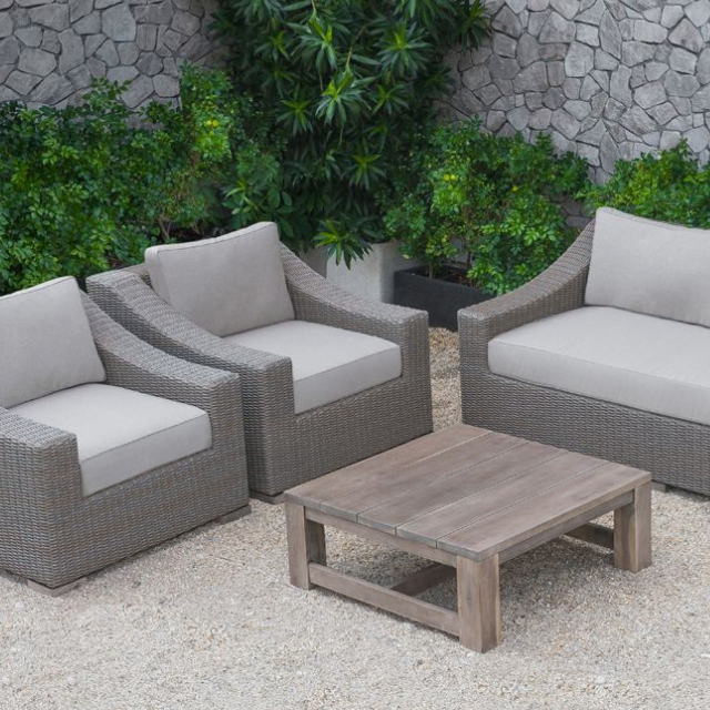Premium Rattan Garden Sofas – 4-Seat Modern Outdoor Furniture 2 5 1
